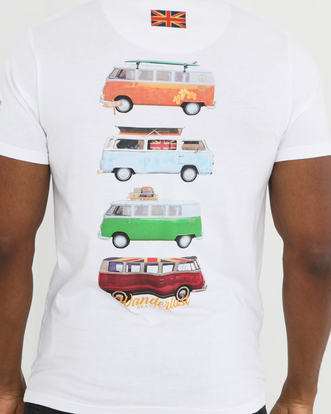 Camiseta Van White