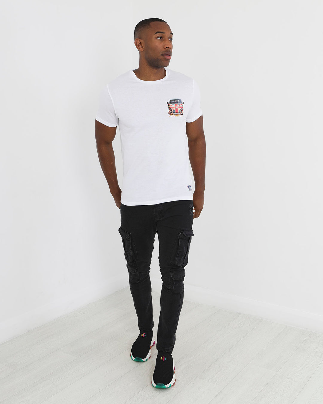 Camiseta Van White