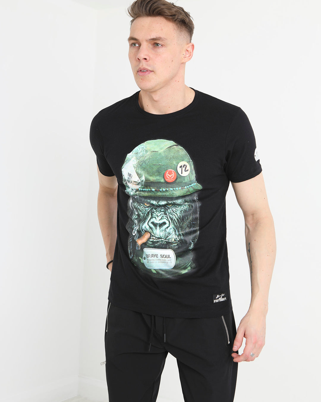 Camiseta Kong Black