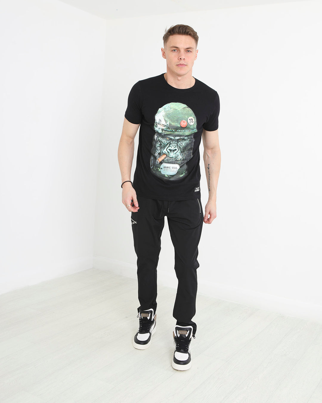 Camiseta Kong Black