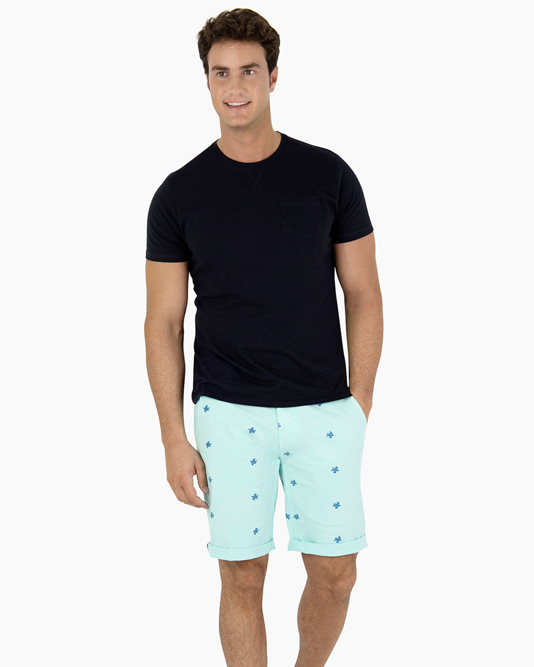 Short Turtle Aqua